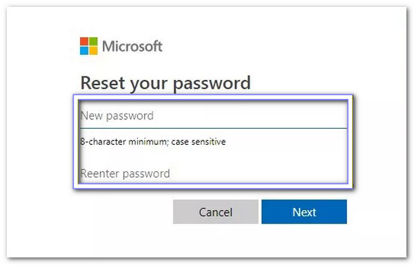 Reset Your Password