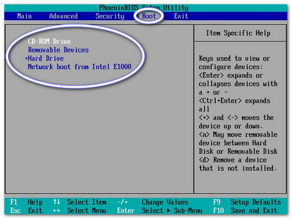 Select Inserted Usb Or Cd Dvd