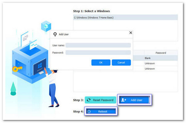 Créer un nouvel administrateur