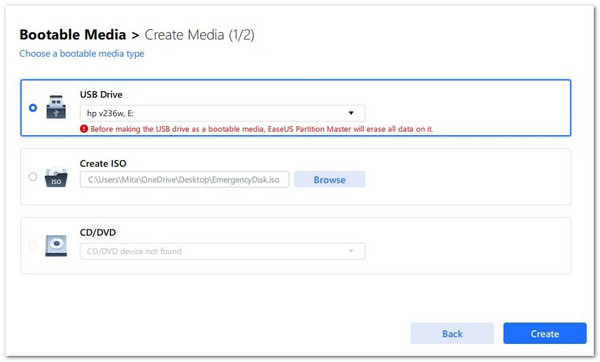 Vytvoření bootovacího média