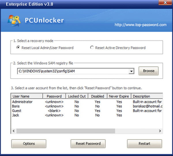 PCUnlocker