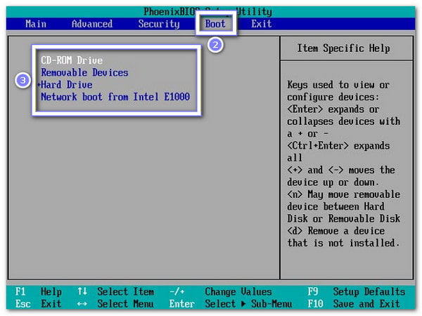 قم بتوصيل القرص المحروق