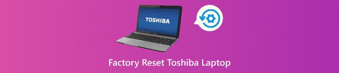 รีเซ็ตแล็ปท็อป Toshiba จากโรงงาน