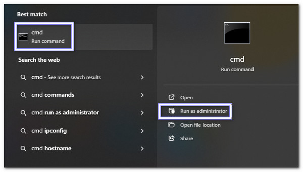 Otvorite naredbeni redak