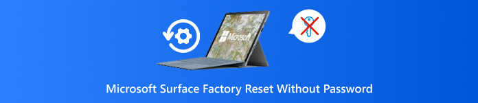 การรีเซ็ต Microsoft Surface เป็นค่าเริ่มต้นจากโรงงานโดยไม่ต้องใช้รหัสผ่าน