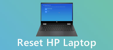 Tilbakestill HP bærbar PC
