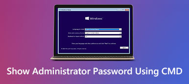Показать пароль администратора с помощью CMD