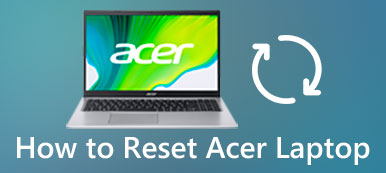 Az Acer laptop alaphelyzetbe állítása