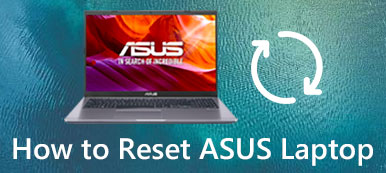 כיצד לאפס מחשב נייד של ASUS