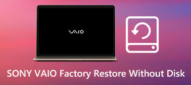 جهاز SONY VAIO Factory Restore بدون قرص