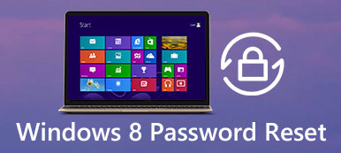 Tilbakestill passord for Windows 8