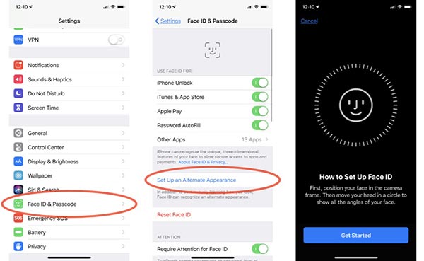 Face ID 替代外觀