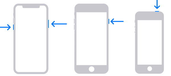 Spegni iPhone disabilitato