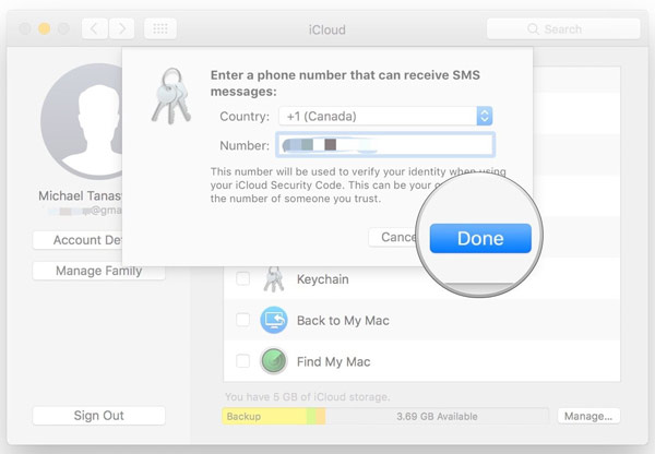 Enable Keychain Mac