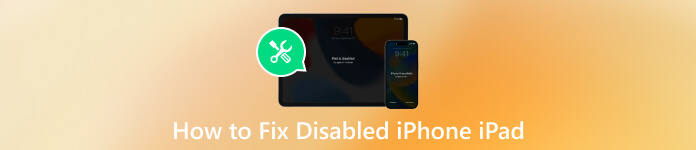 How to Fix a Disabled iPhone iPad