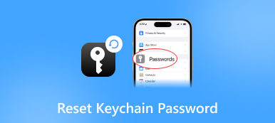 Reimposta la password del portachiavi