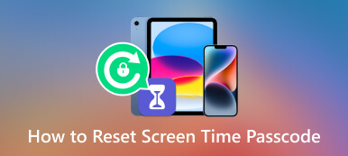 Reset Screen Time Passcode on iPhone iPad