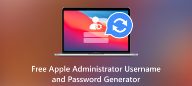 Bezplatný generátor uživatelských jmen a hesel Apple Administrator