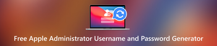 Nome utente e password dell'amministratore Apple gratuiti