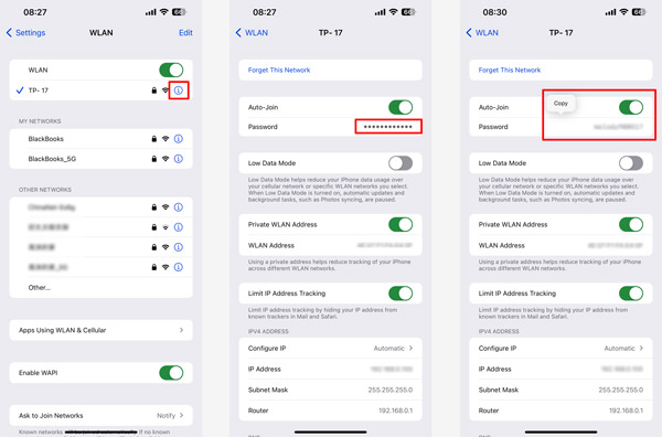 Cara Melihat Kata Sandi WiFi di iPhone di iOS 16