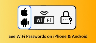 Pogledajte Wifi lozinke za iPhone Android