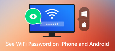 Zie Wifi-wachtwoorden iPhone Android