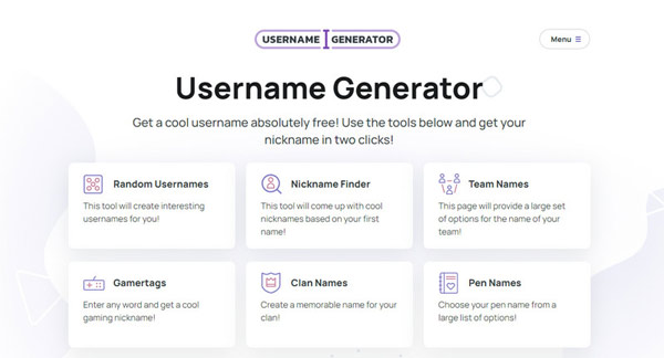 Generator nazw użytkowników