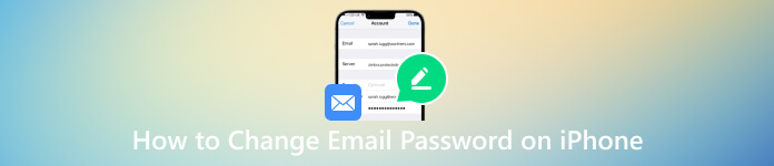 Αλλαγή κωδικών πρόσβασης email iPhone