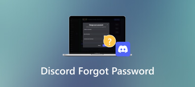Discord Unohdin salasanan
