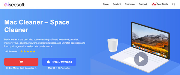 Gunakan Aiseesoft Mac Cleaner