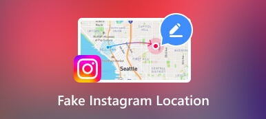 Falsk Instagram-placering