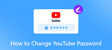 YouTubeのパスワードを変更する方法
