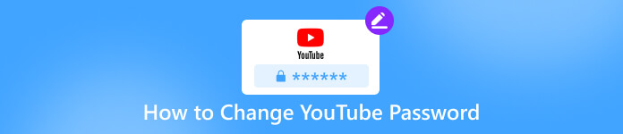 Como alterar a senha do YouTube