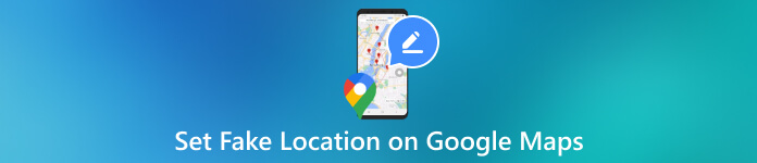 在 Google 地圖上設定虛假位置