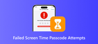 Mislykkede skærmtidskodeforsøg