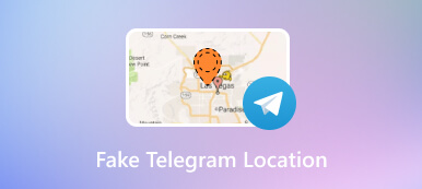 Vị trí Telegram giả