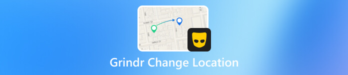 Grindr Standort ändern