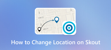 So ändern Sie den Standort auf Skout