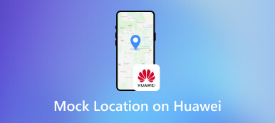 Vị trí mô phỏng trên Huawei