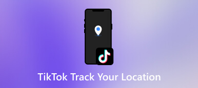 TikTok rastreie sua localização