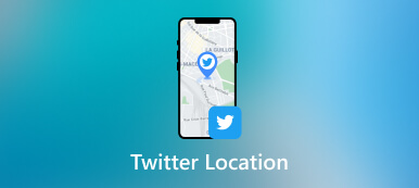 Localização do Twitter