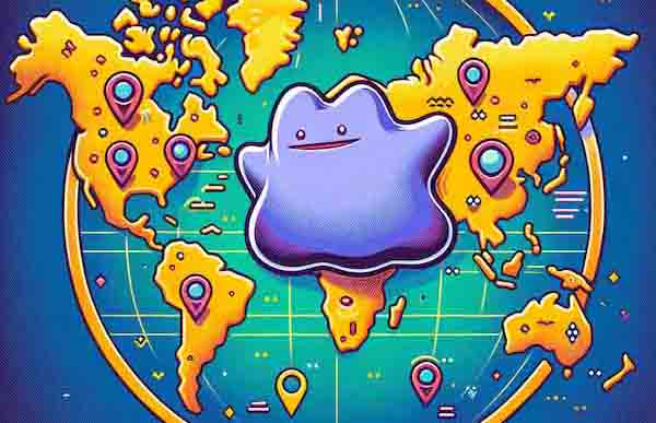 Coordinates to Catch Ditto