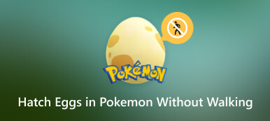 Broed eieren uit in Pokemon zonder te lopen