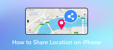 Como compartilhar localização no iPhone