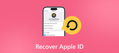 Gjenopprett Apple ID