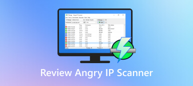 Revise o scanner IP irritado