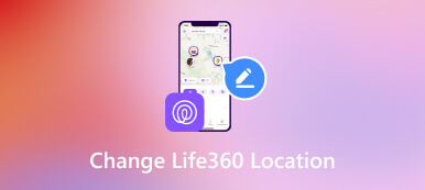 Změňte umístění Life360