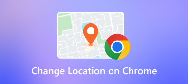 Ändern Sie den Standort in Chrome