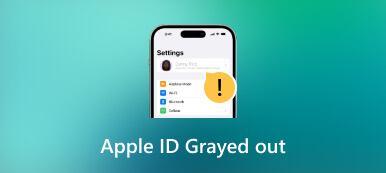 Napraw wyszarzony identyfikator Apple ID