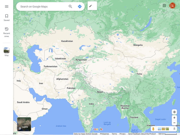 mapy Google